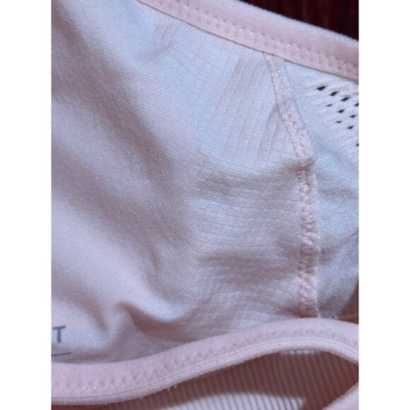 Nike Dri-Fit Sports Bra M Peach Racerback - Picture 6 of 7